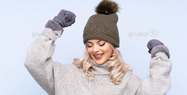 عکس دختر خوشحال