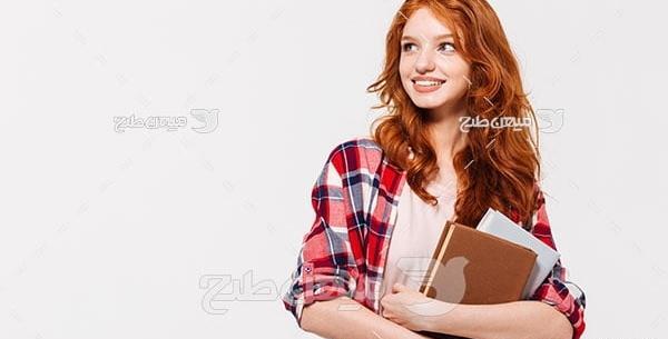 عکس دختر خوشحال