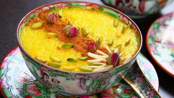 عکس های تزیین شله زرد