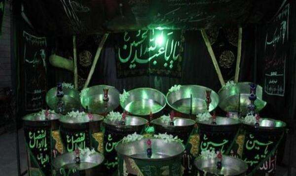 عکس طشت گذاری محرم