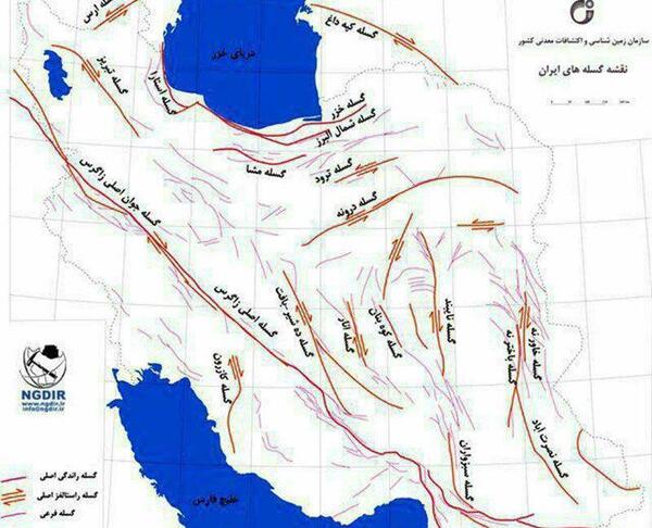 عکس نقشه ایران اصلی