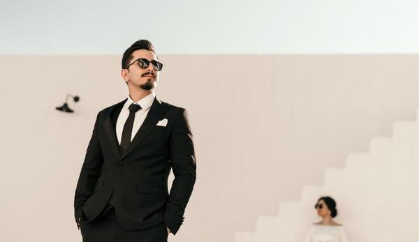 عکس مدل ژست داماد تکی