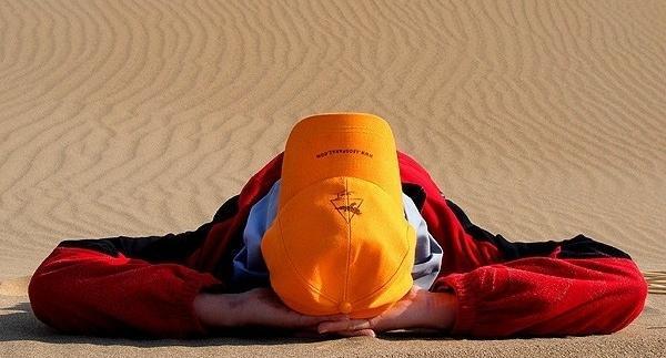 عکس پروفایل تنها در کویر