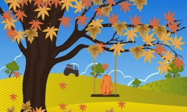 عکس ایده نقاشی فصل پاییز