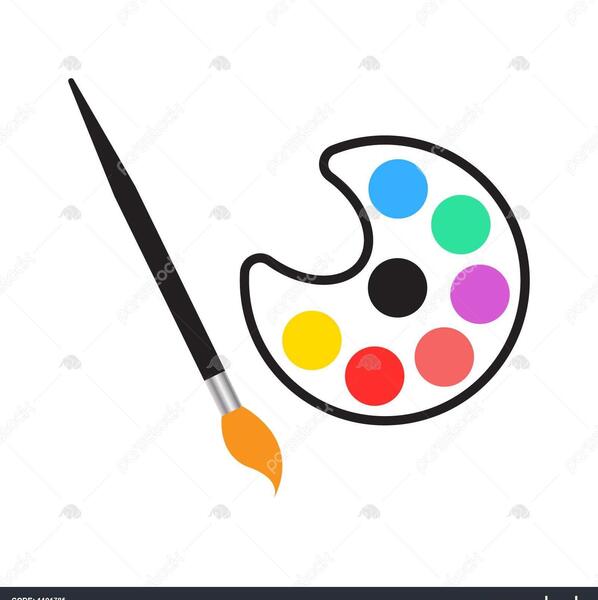 عکس پالت رنگ