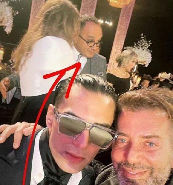 عکس برزو ارجمند و زنش