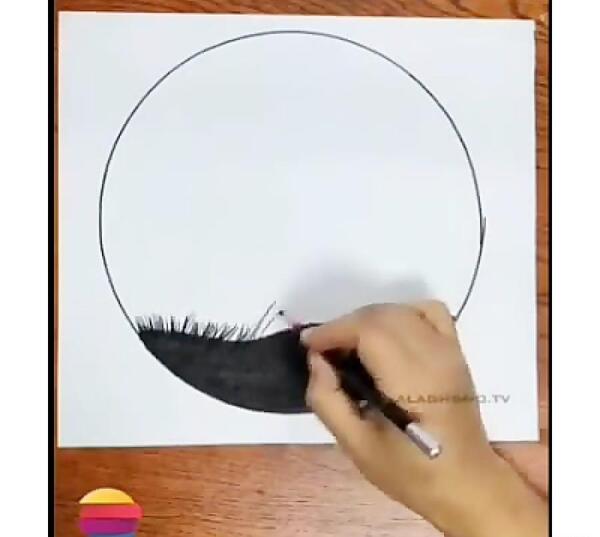 عکس نقاشی سیاه قلم عاشورایی