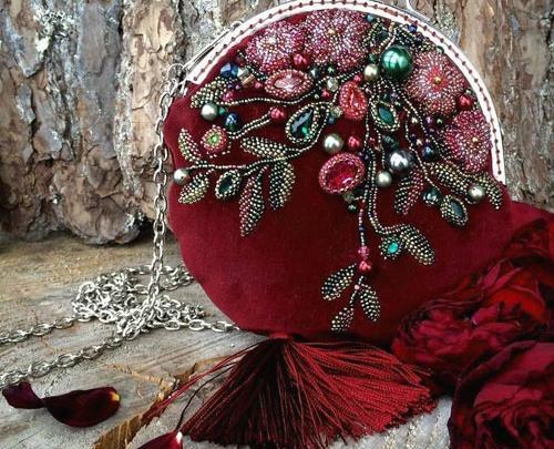 عکس کیف مجلسی دخترانه صورتی