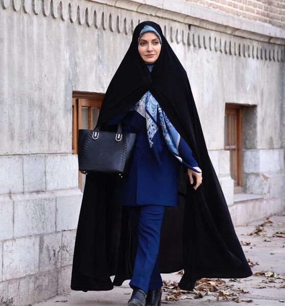عکس دختر باحجاب چادری شیک