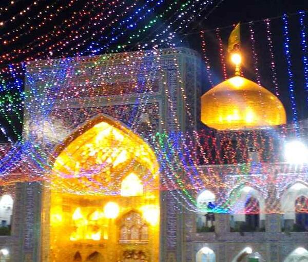 عکس جشن حرم امام رضا