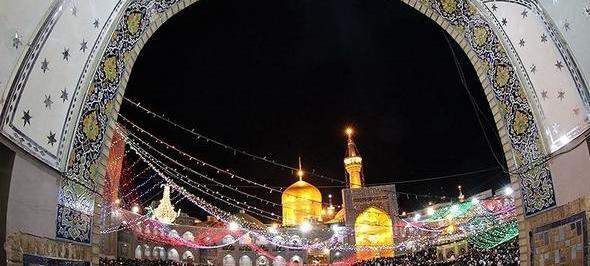 عکس جشن حرم امام رضا