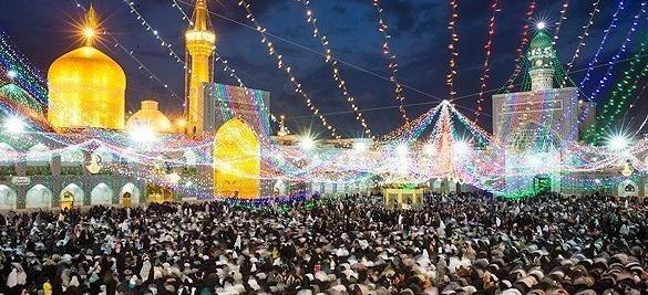 عکس جشن حرم امام رضا