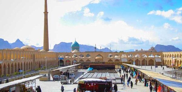 عکس قدیمی سبزه میدان اصفهان
