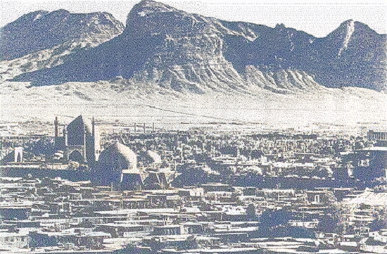 عکس قدیمی سبزه میدان اصفهان