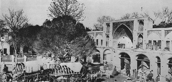 عکس قدیمی سبزه میدان اصفهان