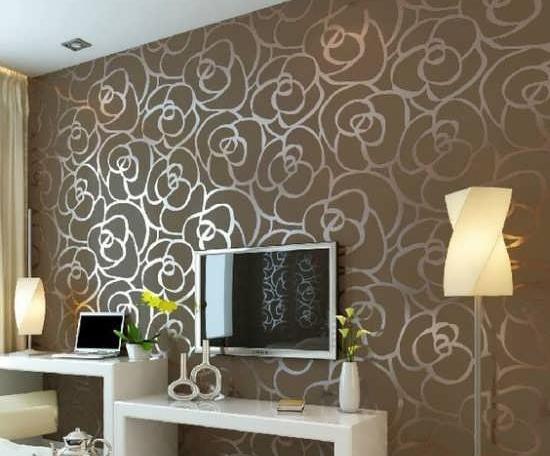 عکس کاغذ دیواری جدید برای پذیرایی