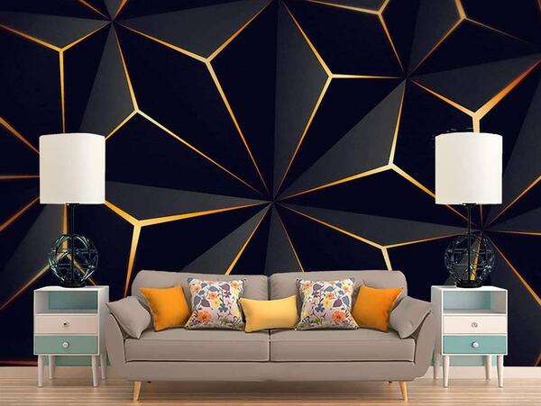 عکس کاغذ دیواری جدید برای پذیرایی