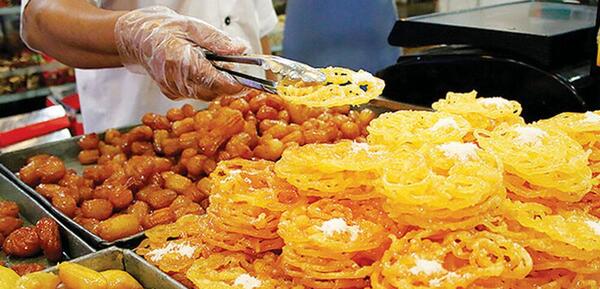 عکس تصاویر زولبیا و بامیه ماه رمضان