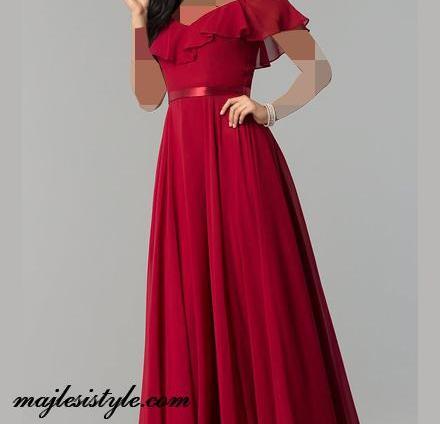 عکس لباس عروس چین دار
