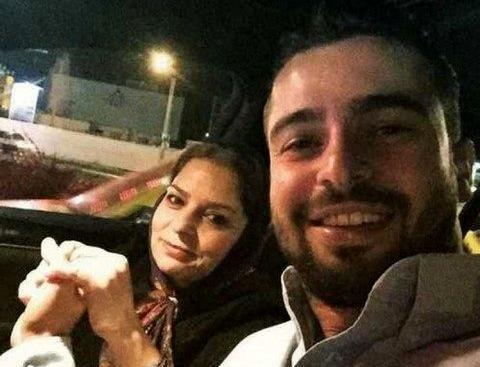 عکس سروش گودرزی باهمسرش