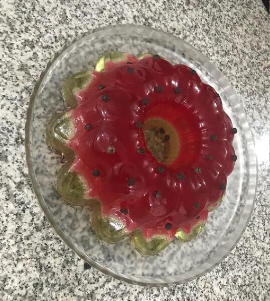 عکس ژله هندوانه شب یلدا