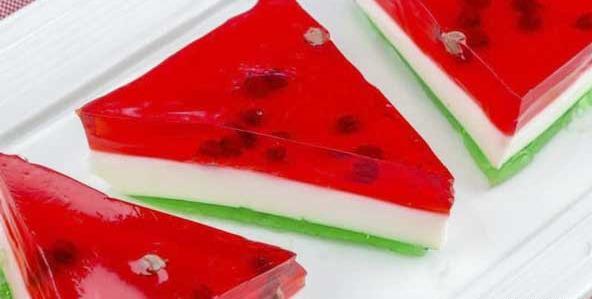عکس ژله هندوانه شب یلدا