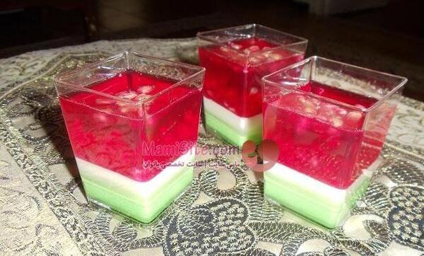 عکس ژله هندوانه شب یلدا