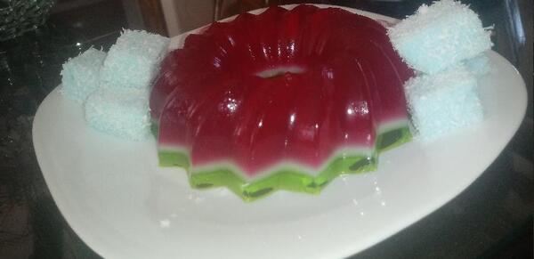 عکس ژله هندوانه شب یلدا