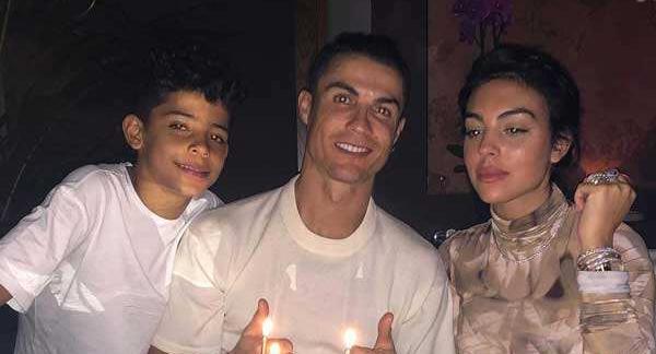 عکس مادر بچه اول رونالدو