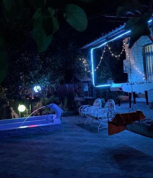 عکس ویلای شمال در شب