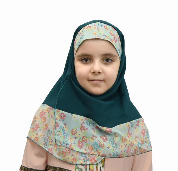 عکس آموزش دوخت مقنعه نرگسی