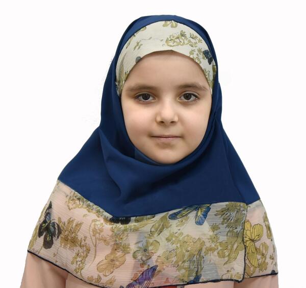 عکس آموزش دوخت مقنعه نرگسی