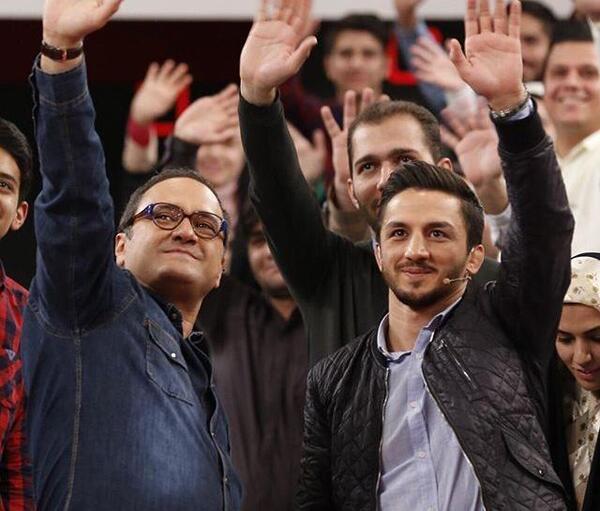 عکس حمید سوریان و همسرش