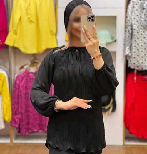 عکس شومیز مشکی