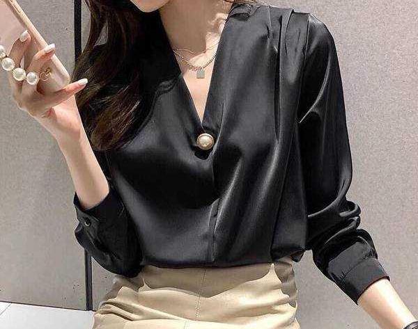 عکس شومیز مشکی