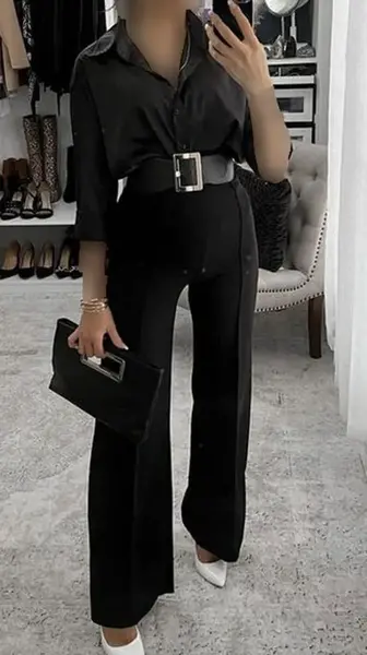 عکس شومیز مشکی