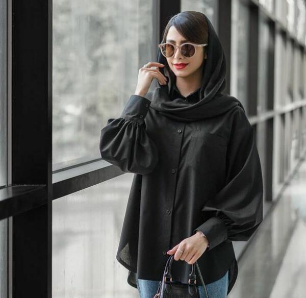 عکس شومیز مشکی