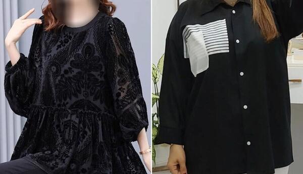 عکس شومیز مشکی