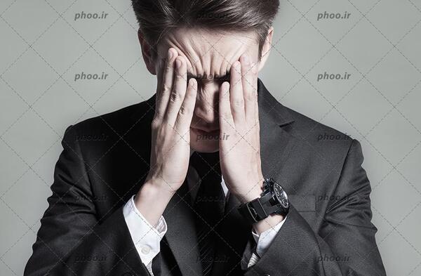 عکس مرد عصبانی