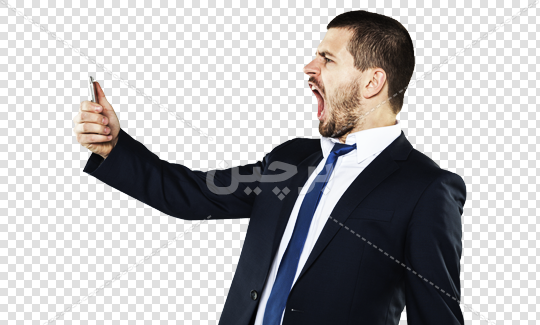 عکس مرد عصبانی