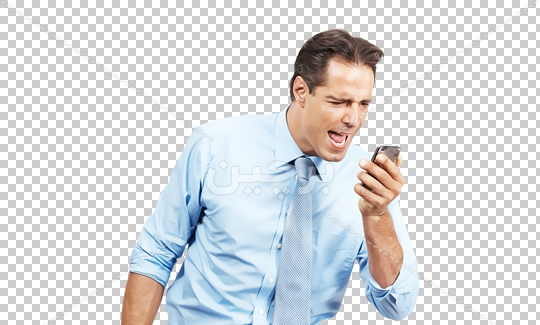عکس مرد عصبانی