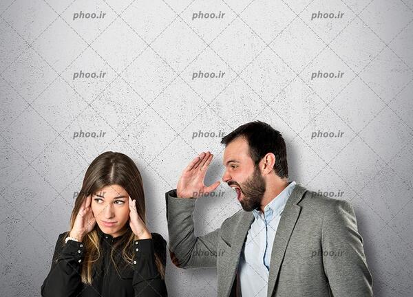 عکس مرد عصبانی