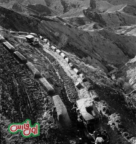 عکس جاده شیراز