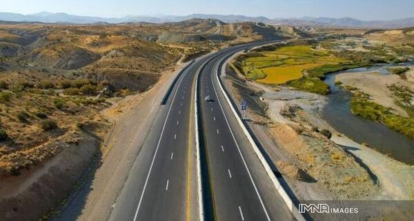 عکس جاده شیراز