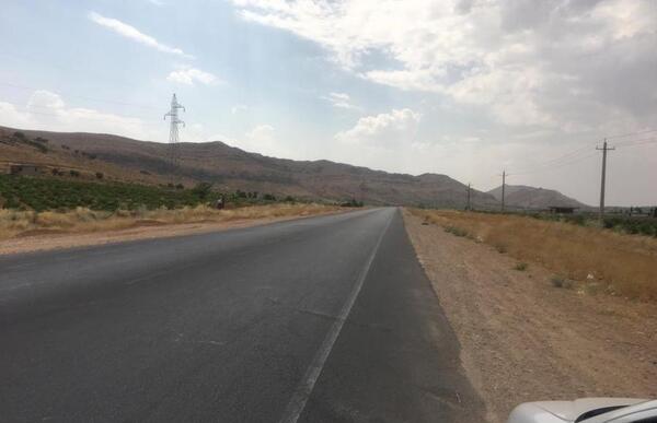عکس جاده شیراز
