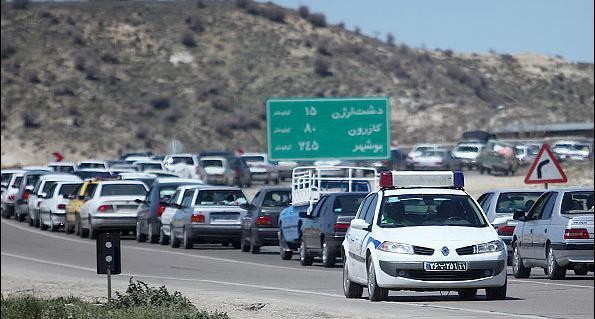 عکس جاده شیراز