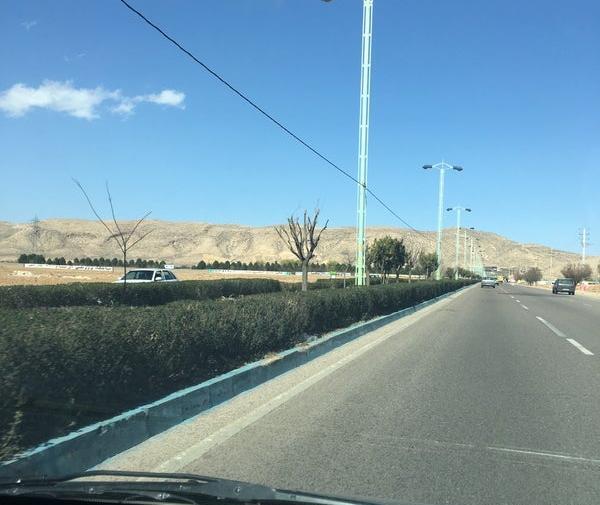 عکس جاده شیراز