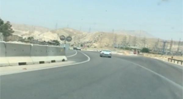 عکس جاده شیراز