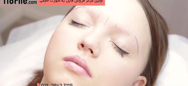 عکس مدل تاتو ابرو دخترانه