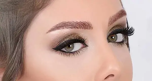 عکس مدل تاتو ابرو دخترانه